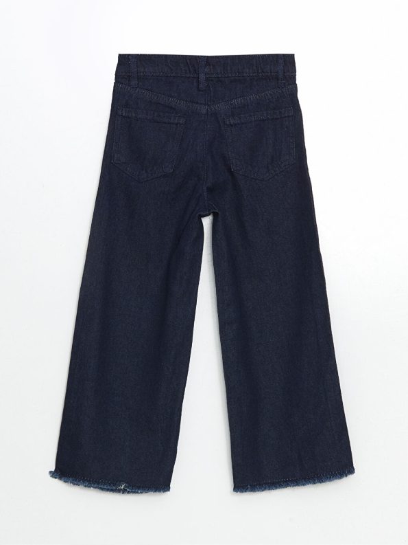 Basic Girls' Leggings with Elastic Waistband