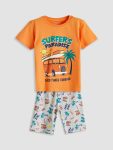 Square Neck Gabardine Boys' Overalls