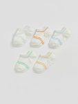 LCW Baby Striped Baby Boy Socks Set of 5