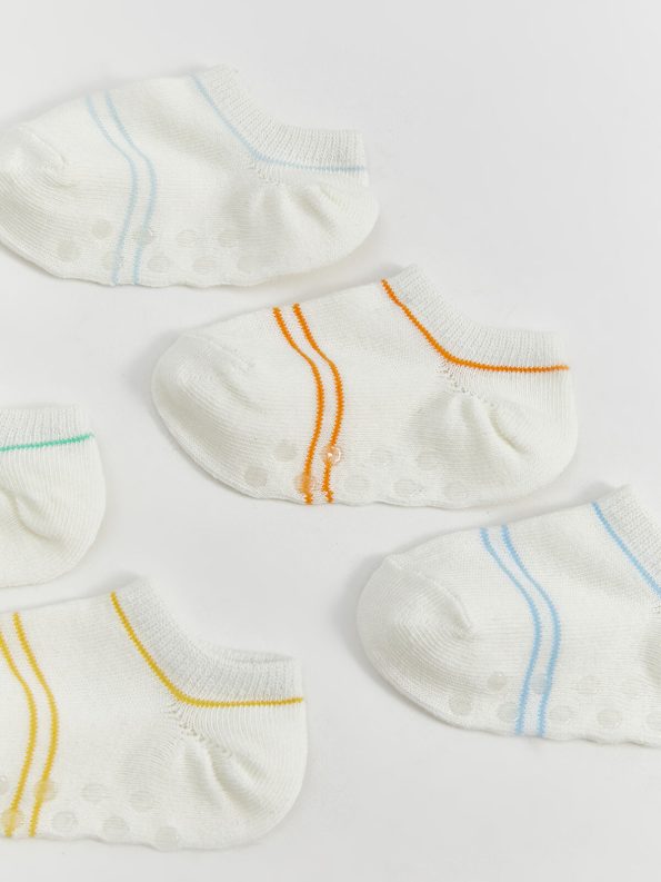 LCW Baby Striped Baby Boy Socks Set of 5