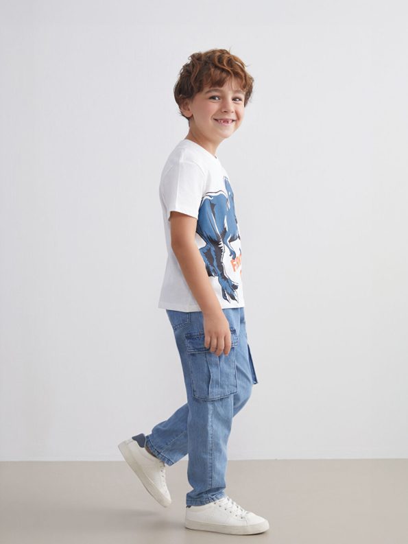 Adjustable Waist Boys' Jeans