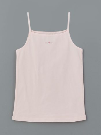 Square Neck Floral Girls' Tank Top Set