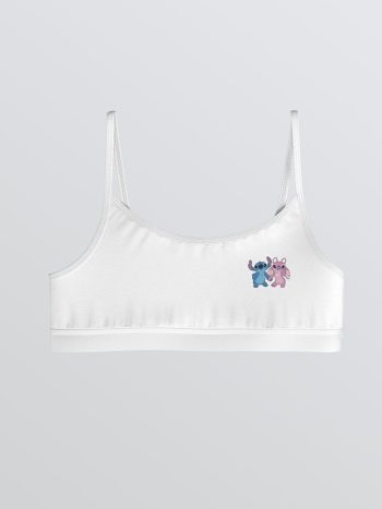 Printed Girls' Crop Top Set