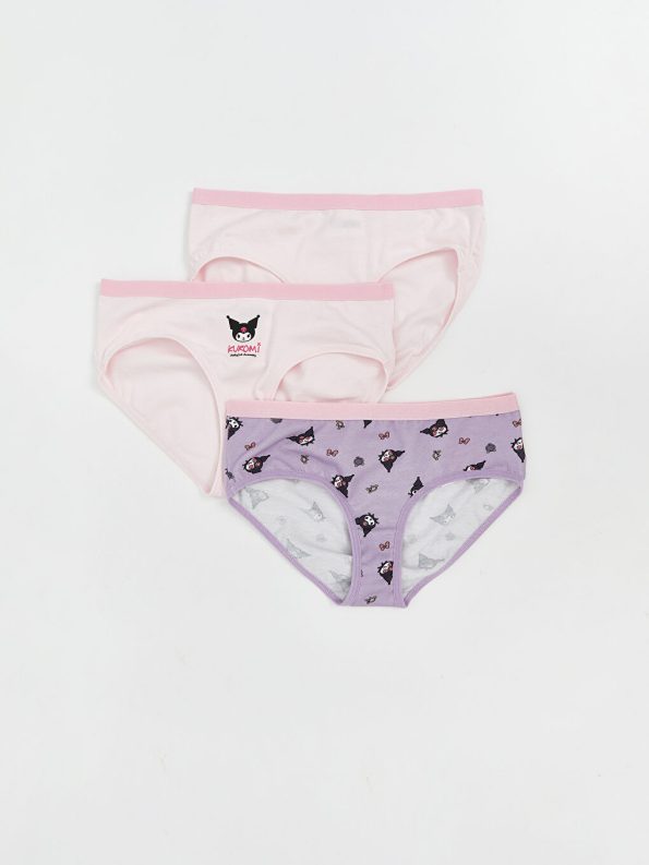 Angel and Stitch Printed Girls' Boxer Shorts Set