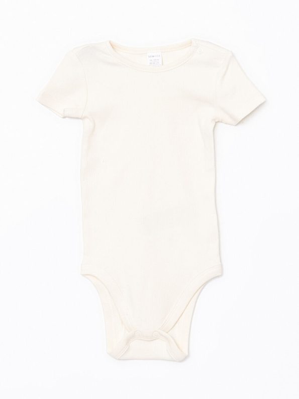 Printed Crew Neck Bodysuit for Baby Girls