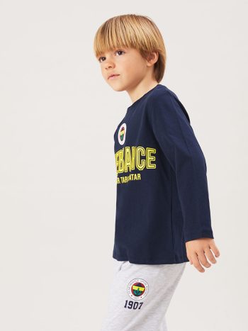 Boys' Printed Crew Neck T-Shirt Set