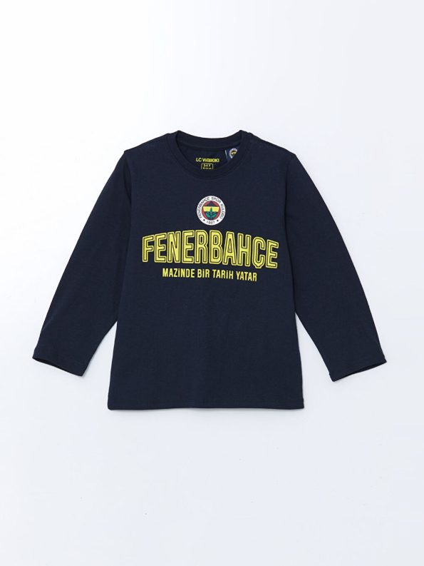Boys' Printed Crew Neck T-Shirt Set