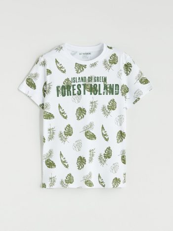 Boys' Crew Neck T-Shirt and Shorts Set