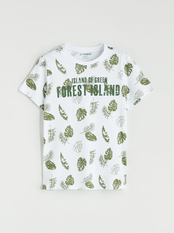 Boys' Crew Neck T-Shirt and Shorts Set
