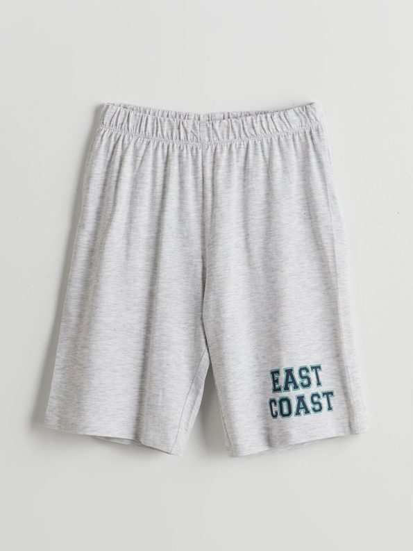 Boys' Real Madrid Printed Crew Neck T-Shirt and Shorts