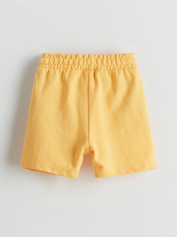 LCW ECO Yellow Elastic Waist Printed Boys' Shorts