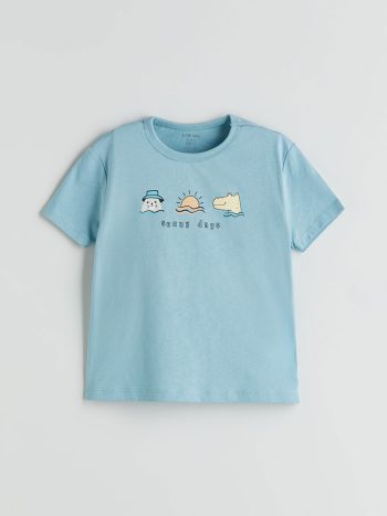 Boys' Printed Baby Romper Set