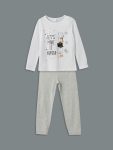 Cinnamoroll Print Thick Girls' Sweatshirt Set