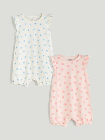 Floral Baby Girl Hospital Departure Set