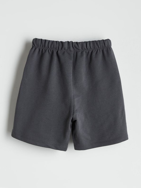 LCW Kids Ivory Elastic Waist Boys' Shorts Set