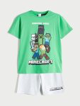 Boys' Elastic Waist Cargo Jean Shorts