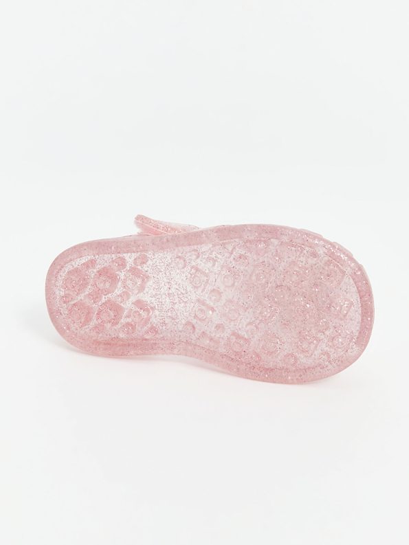 LCW STEPS Pink Velcro Baby Girl Beach Sandals