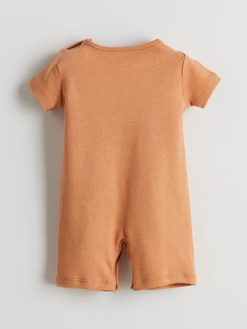 Boys' Printed Crew Neck Baby Bodysuit