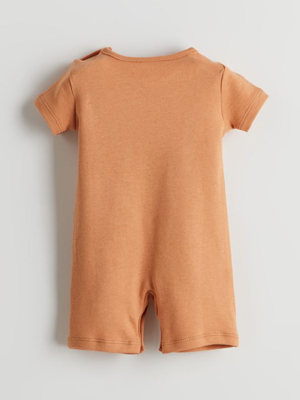 Boys' Printed Crew Neck Baby Bodysuit