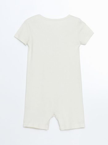 LCW ECO Cream Cotton Baby Boys' Bodysuit