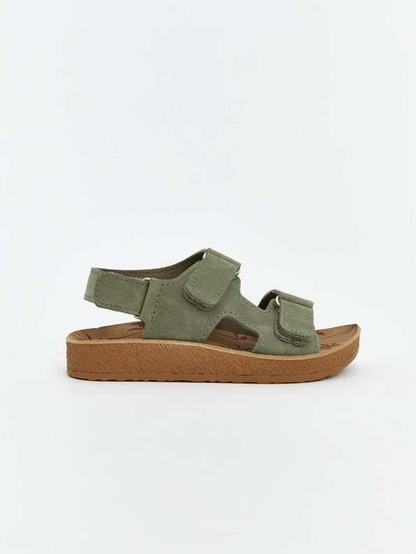 LCW STEPS Haki Velcro Baby Boy Sandals