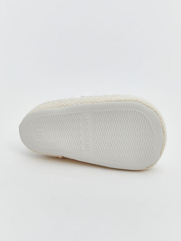 LCW STEPS White Lace Detail Baby Girl First Step Shoes