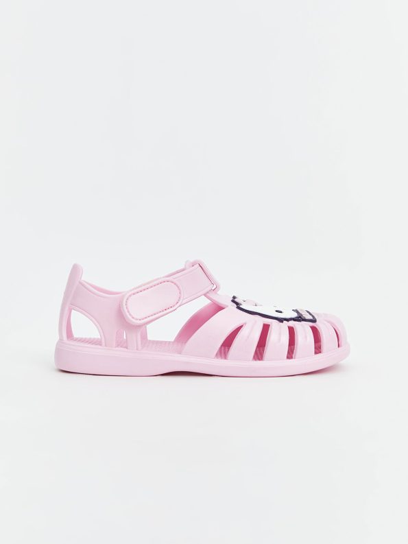 Hello Kitty Pink Sandals for Baby Girls