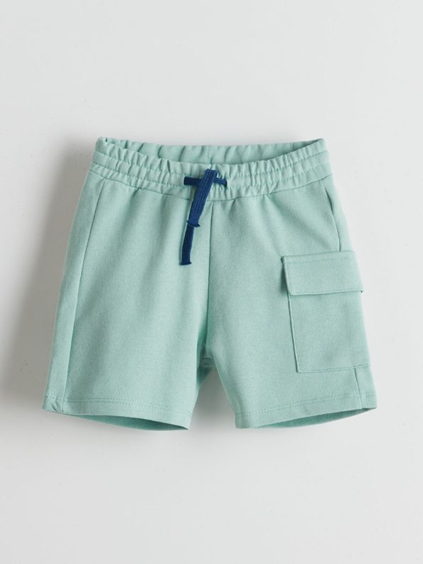 LCW ECO Green Elastic Waist Boys' Shorts - Set of 2