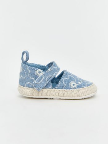 LCW ACCESSORIES Indigo Velcro Pre-Walking Shoes for Baby Girls