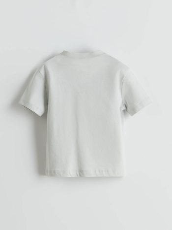 LCW ECO Gray Printed Boys' T-Shirt