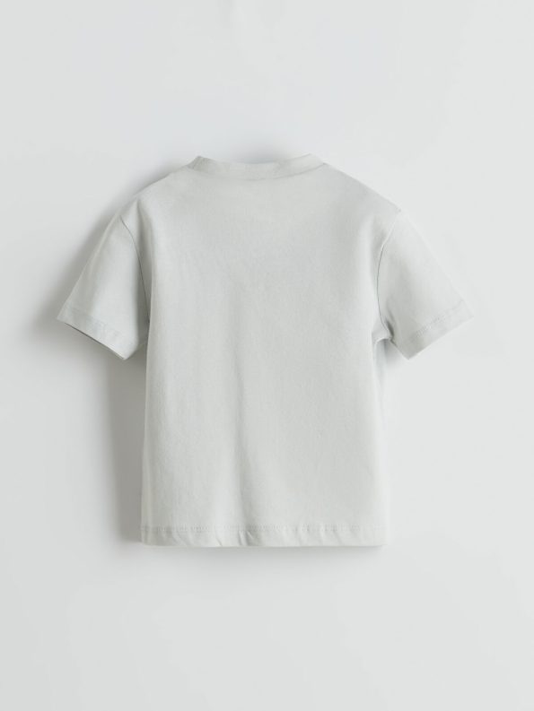 LCW ECO Gray Printed Boys' T-Shirt