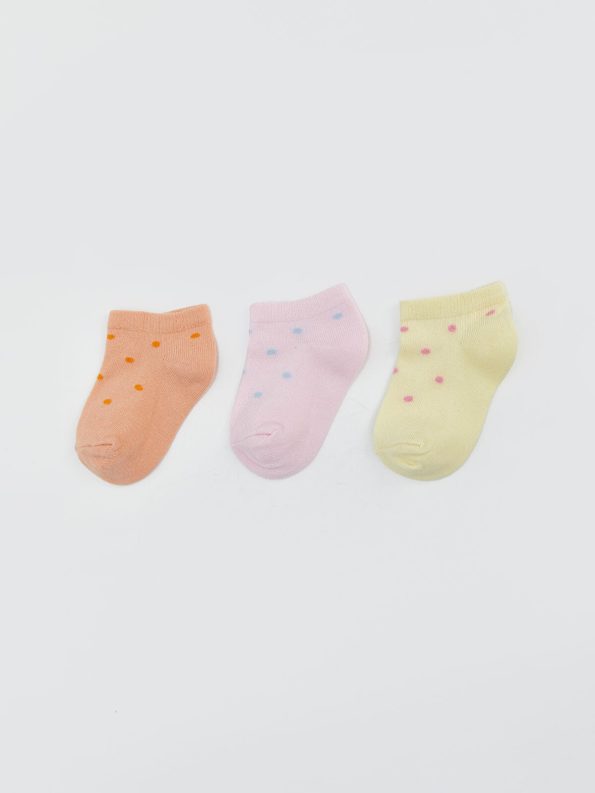 LCW Kids Printed Baby Girl Socks - Set of 3