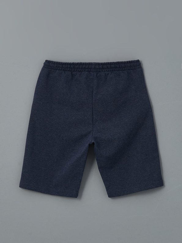 LCW ECO White Crew Neck Boys' T-Shirt and Shorts Set