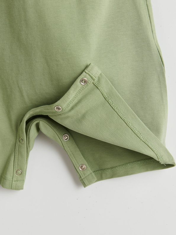 LCW ECO Green Printed Baby Boy Bodysuit