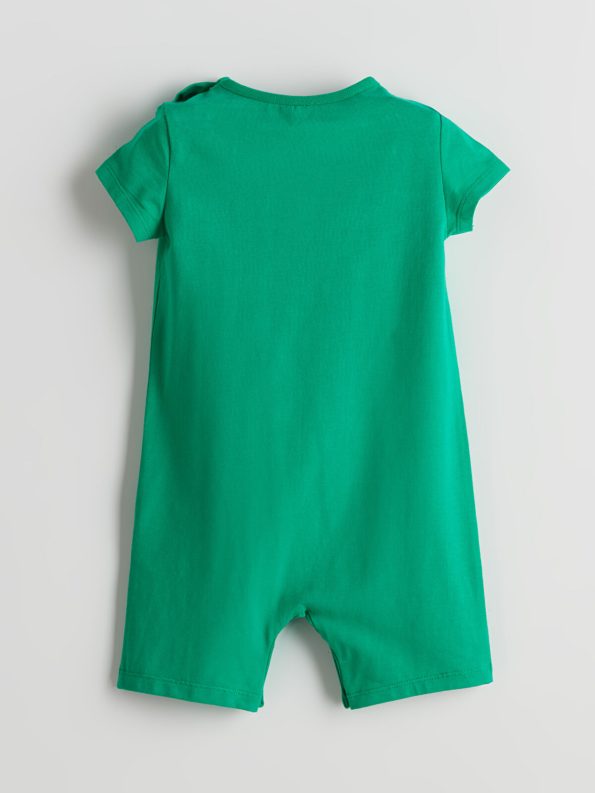 LCW ECO Green Printed Baby Boy Bodysuit