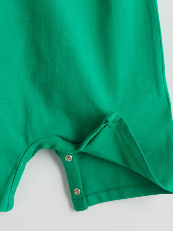 LCW ECO Green Printed Baby Boy Bodysuit