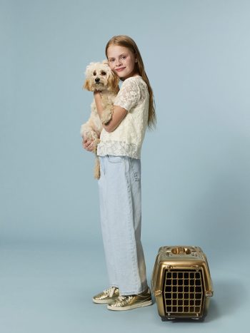 Girls' Crew Neck Blouse