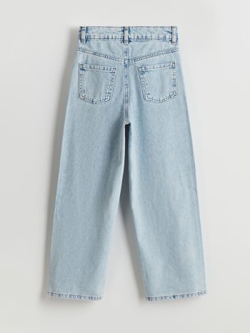 LCW Kids Blue Wide Leg Jeans for Girls