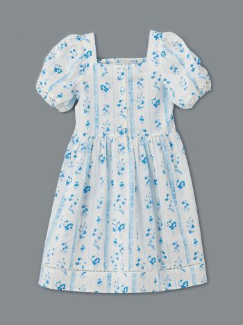 LCW Kids Ivory Floral Lace Dress for Girls