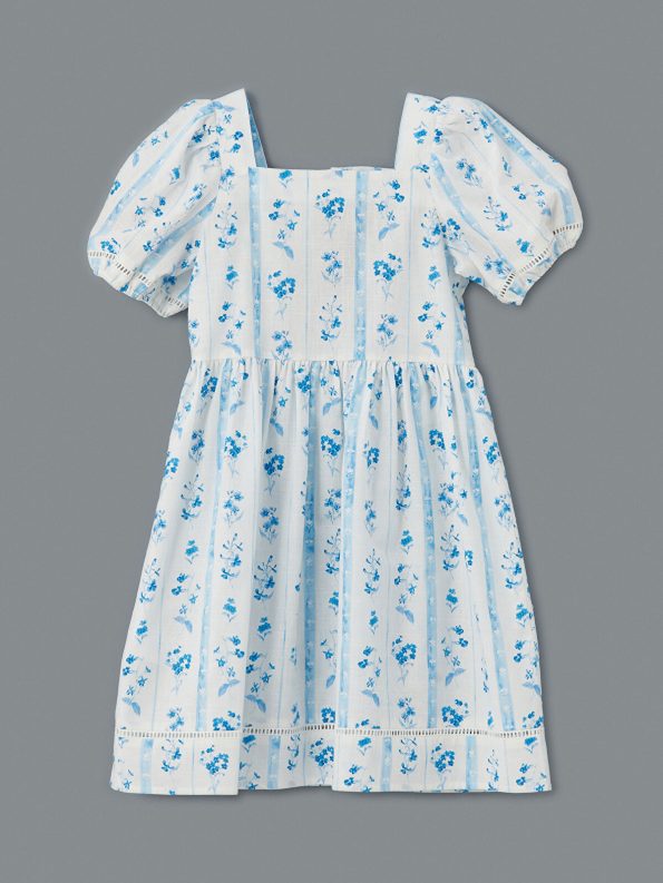 LCW Kids Ivory Floral Lace Dress for Girls