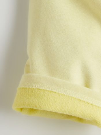 LCW ECO Yellow Elastic Waist Printed Boys Shorts