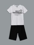 Striped Long Sleeve Crew Neck T-Shirt for Boys