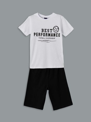 Striped Long Sleeve Crew Neck T-Shirt for Boys
