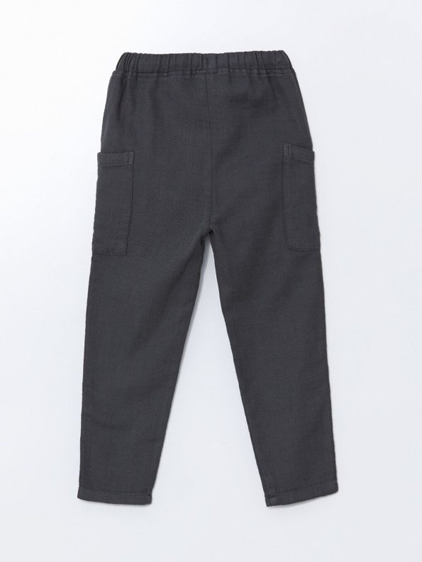 Belted Linen Boys' Pants