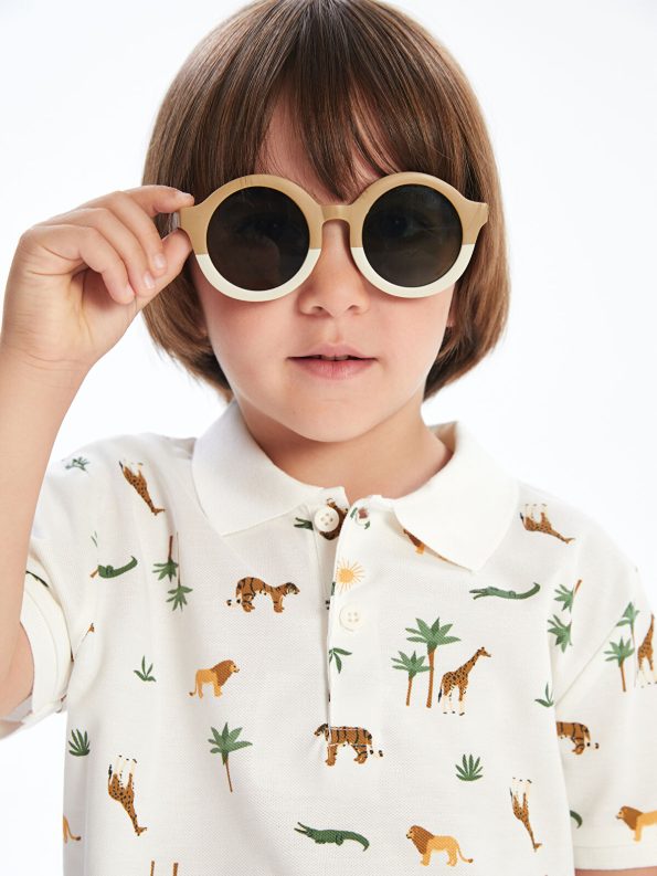 LCW Kids Printed Boys' T-Shirt and Shorts Set