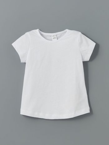 LCW ECO Green Basic Girls' T-Shirt and Leggings Set