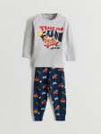 Boys' Printed Crew Neck T-Shirt