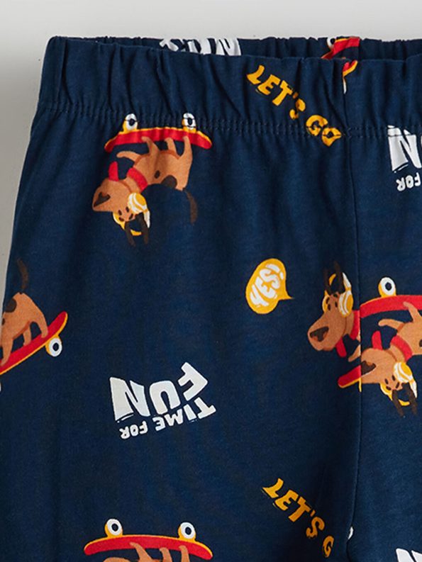 Boys' Printed Crew Neck T-Shirt