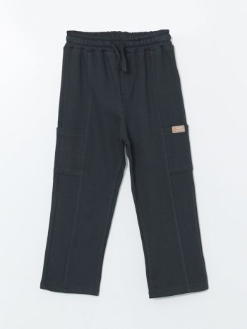 LCW Kids Charcoal Elastic Waist Jogger Pants for Boys