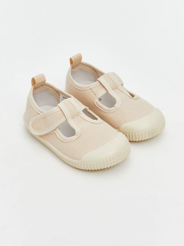 LCW STEPS Beige Velcro Baby Boys' First Step Shoes